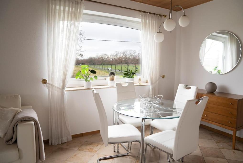Idyllische Wohnung Mit Weitblick Neukirchen-Vluyn Exterior foto